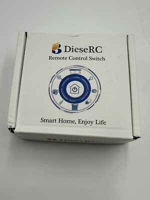 Dieserc DC 12V 24V 30V Secure Remote Control Switch Universal Wireless 433Mhz Rf
