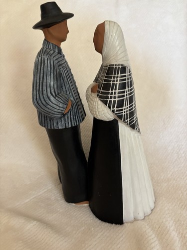 RARE Vintage 1983 Terracotta Sculpture by Luis Amor "Ibicencas" Ibiza Spain - Picture 2 of 5