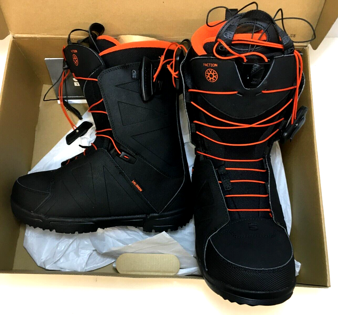 Scarpe da snowboard SALOMON uomo ""Faction"" taglia:42 UK 8