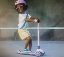 PINK COLOR LIFEMASTER GLIDER KICK & ROLL 3-WHEEL SCOOTER, 3-7 AGE RANGE