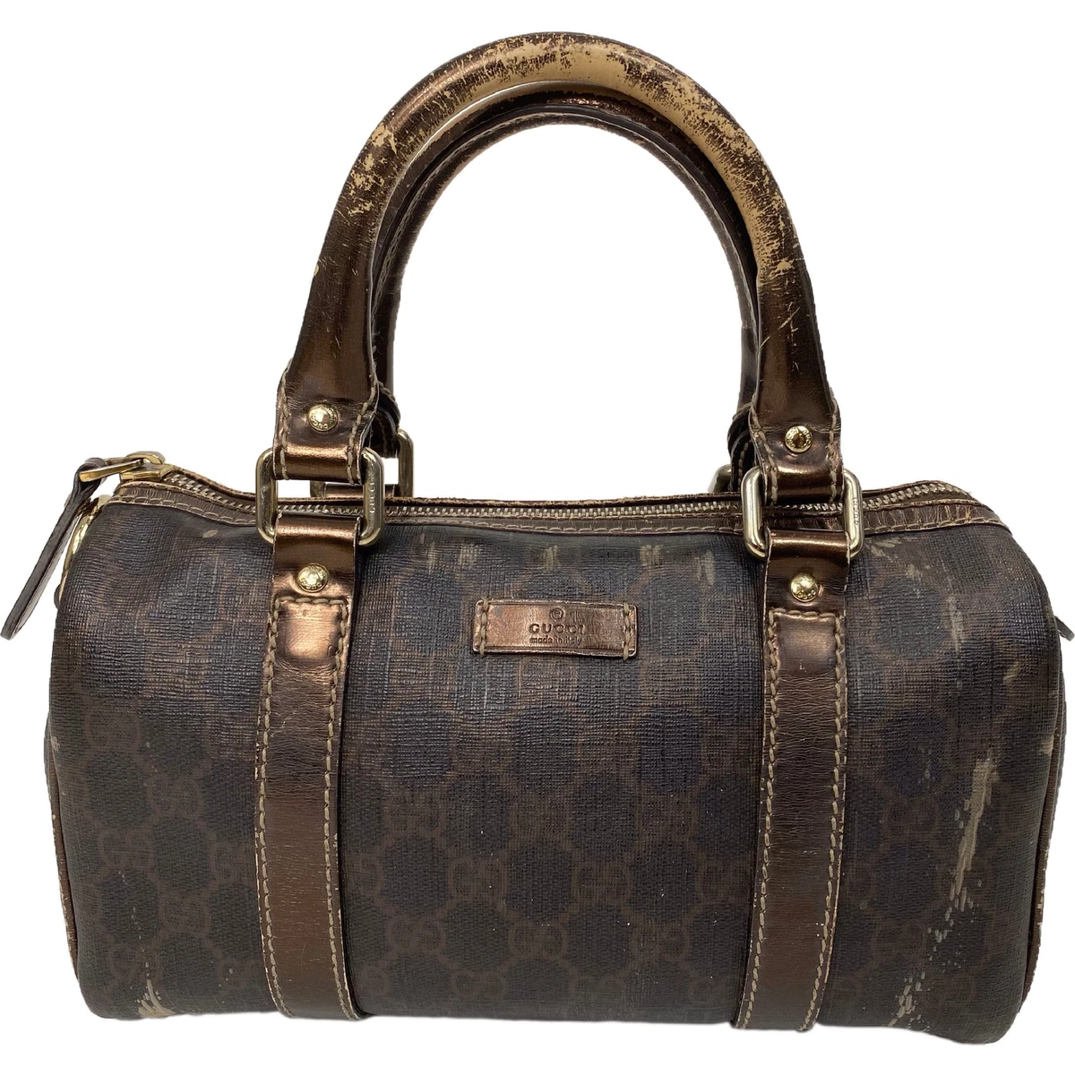 Authentic Retro Gucci Monogram Doctors Bag