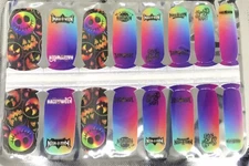 Color Nail Polish Strips 14ct. NL302 (Halloween) READ DESCRIPTION BELOW