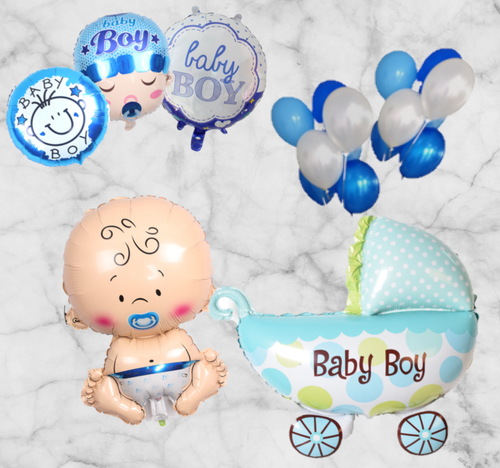 ♀ ♂ ➪Geburt Party bis 109cm Luftballons ✔XXL Folienballon Deko Mädchen Junge NEU - Bild 16 von 18