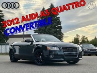 2012 Audi A5 CONVERTIBLE QUATTRO/ONLY 68886KMS/CERTIFIED!