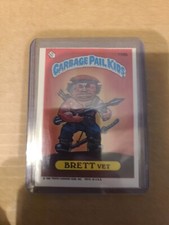 1986 Topps Garbage Pail Kids Brett Vet  156b Clean GPK