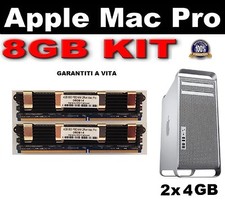 APPLE MAC PRO RAM 8GB 800 MHz MacPro1,1 e 2.1 3.1 2006/2008  (2X4GB) NUOVE