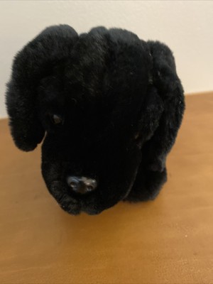 FAO Schwarz Black Labrador Puppy Plush 9