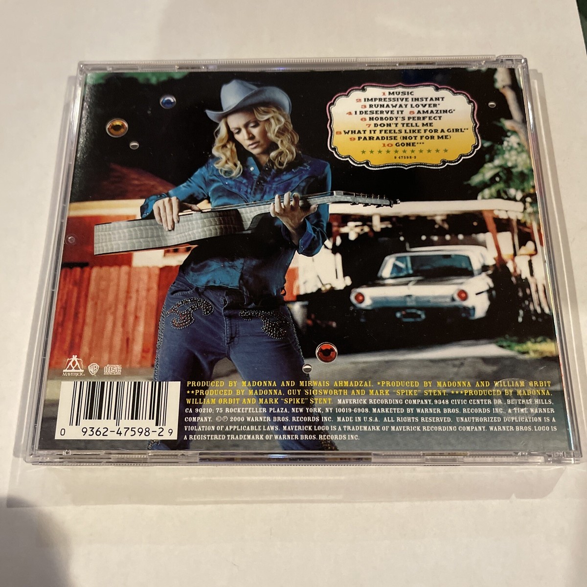 【サンプル品】洋楽まとめ 20枚組 CD （一部DVDその他）Madonna 他 Music by Madonna (CD, Sep-2000, Warner Bros.) 93624759829| eBay