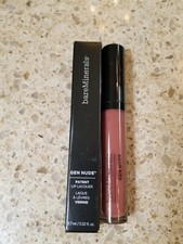 NEW bareMinerals GEN NUDE PATENT Lip Lacquer PERF