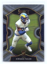 2020 Panini Select Jordan Fuller #75  RC  Los Angeles Rams Rookie  Rookie