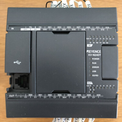 KEYENCE KV-N24DT プログラマブルロジックコントローラ キーエンス ONE used KEYENCE Programmable controller module KV-N24DT
