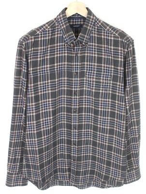 GANT Rockaway Twill Regular Fit Hemd Herren Größe L Karo Button-Down