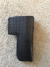“Beretta 92FS Star”Custom Leather Holster Hand Tooled & Laced Made in The USA
