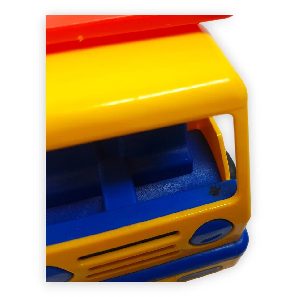 Wader Kipper Muldenkipper LKW Baustellenfahrzeug Spielzeug Sandspielzeug Auto - Bild 4 von 4