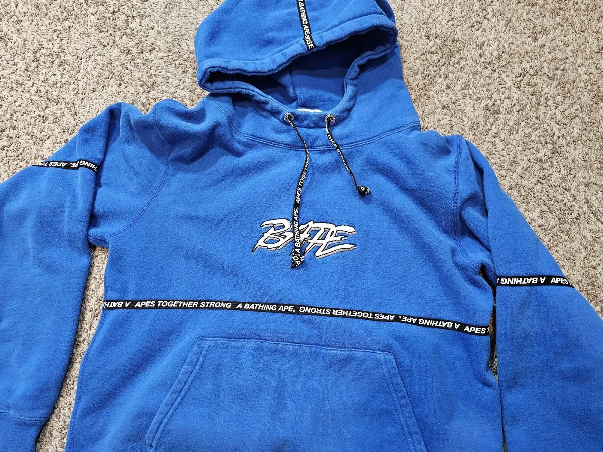 Felpa bape deals blu