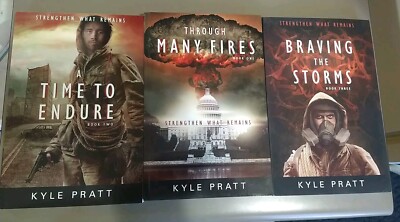 Through Many Fires Series by Kyle Pratt Books 1-3 DYSTOPIAN