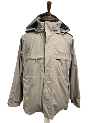 REGATTA Rain Coat Jacket Size Large 42 OverCoat ISOTEX 5000 Mens Detachable Hood - Picture 4 of 18