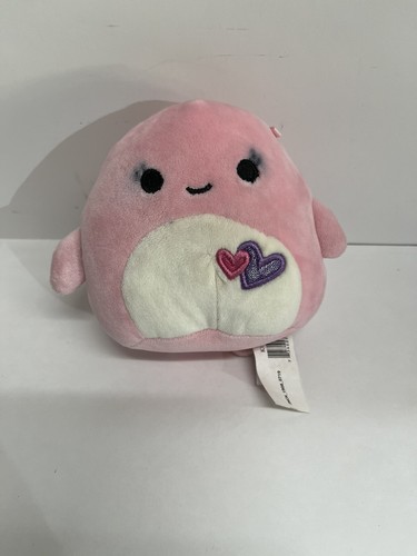 Squishmallow 5â Daja Dolphin Valentineâs Day Pink RARE | eBay