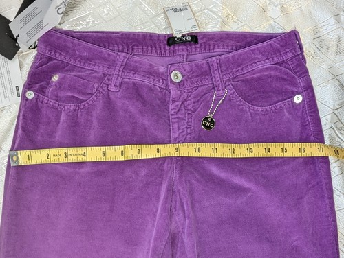 New CNC CoSTUME NATIONAL Purple Women's Pants It44 Us8 Italy - Picture 12 of 15