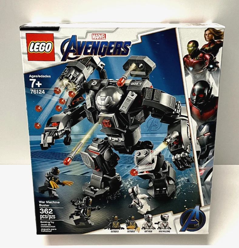 LEGO Marvel Avengers War Machine Buster (76124) (NISB) 673419303095