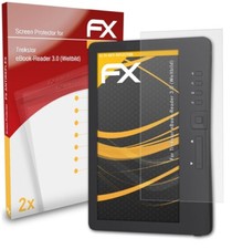 atFoliX 2x Film Protection d'écran pour Trekstor eBook-Reader 3.0 mat&antichoc