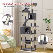 Cat Scratching Post Large Cat Tree Tower Kitten Condo Activity Centre Climbing