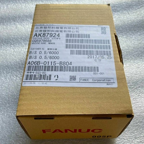 FANUC A06B-0115-B804 Servo Motor A06B0115B804 New In Box Expedited Shipping - Picture 1 of 4