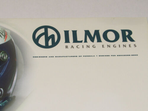 VTG MID-1990s ILMOR RACING ENGINES ADVERTISING POSTER! 16x11" MERCEDES FORMULA 1 - Picture 10 of 12