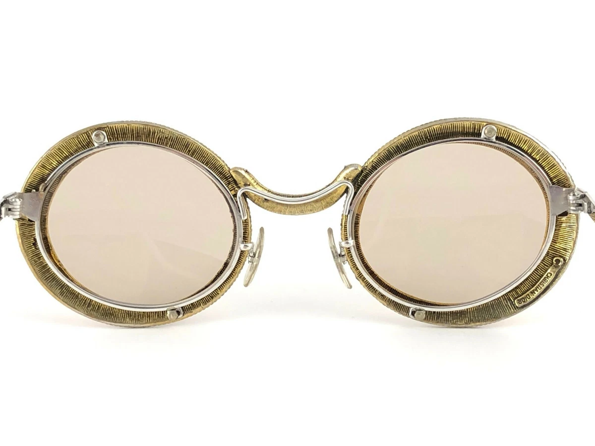 ULTRA RARE 1960 CHRISTIAN DIOR TURA ENAMEL JEWELLED ARCHIVE DIOR SUNGLASSES