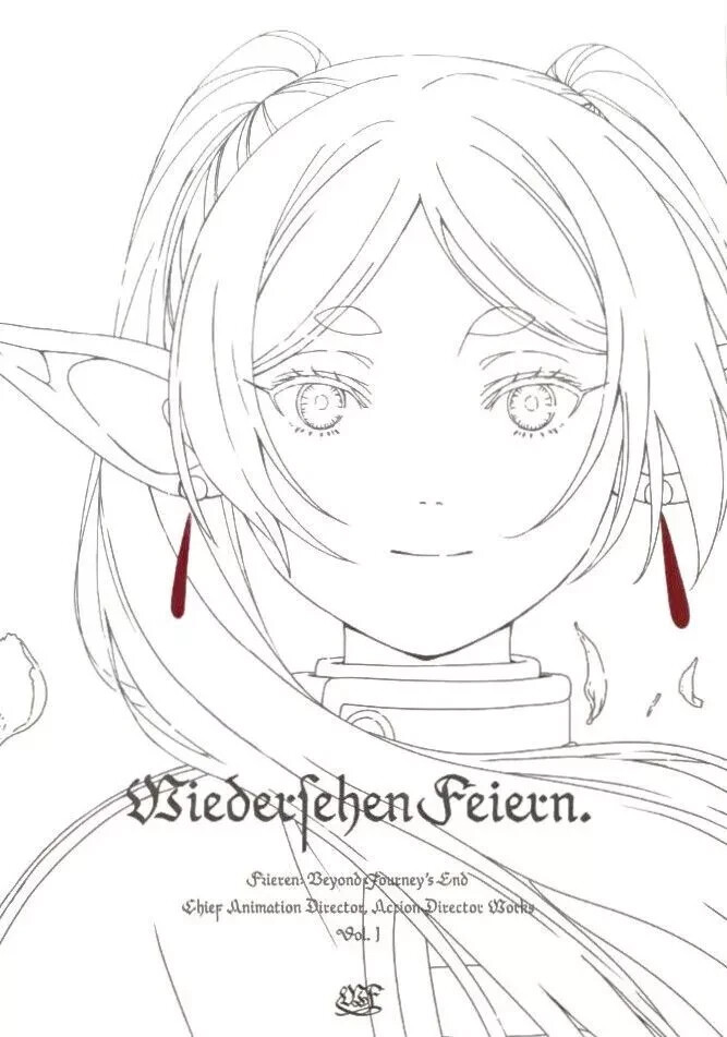 C104 Wiedersehen Feiern 新刊 Confeito Wiedersehen Feiern Comiket C104 Frieren:Beyond illustration