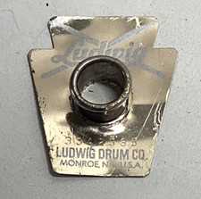 Ludwig Monroe Snare Drum Badge 3342585 with Grommet