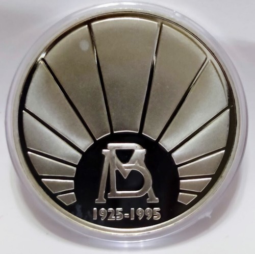 1995 MEXICO BANCO DE MEXICO 70th ANIVERSARY MEDAL - Picture 3 of 8