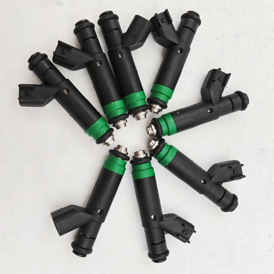 8Pcs 53032704AB Fuel Injectors For 2004-2007 Dodge Dakota Ram 1500 Durango 4.7L Foto 2 de 4