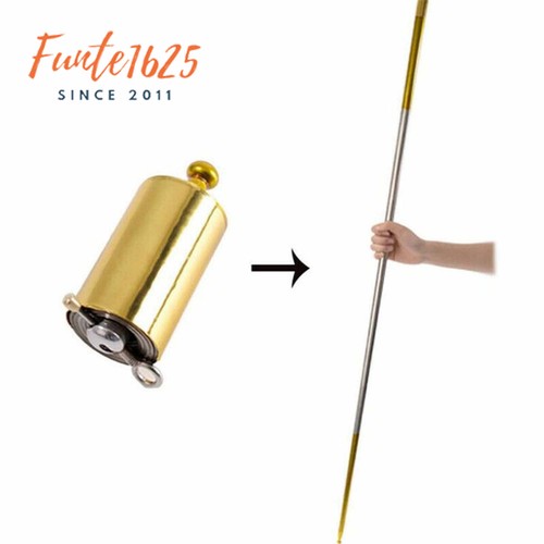 Portable Martial Arts Metal Magic Pocket Bo Staff 110cm Magic Toy 110cm UK - Picture 7 of 12