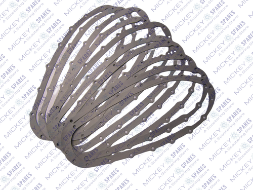 Lambretta GP LI SX TV Crankcase Chaincase Side Gaskets - Trade Pack Of 10 Pcs. - Picture 1 of 5