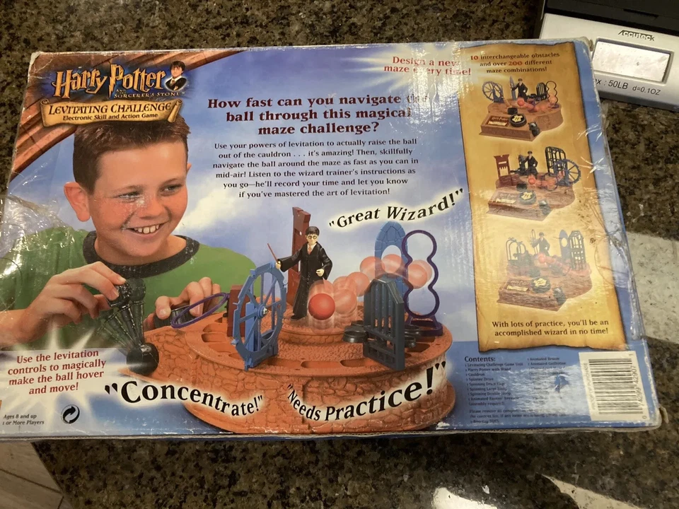 Harry Potter Sorcerers Stone Levitating Challenge Game 2001 REPLACEMENT PARTS - Image 3 of 4