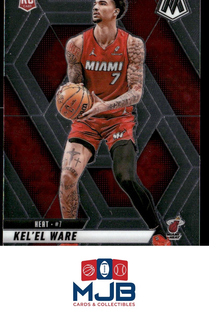 2024-25 Panini Mosaic Kel’el Ware Rookie #232 Miami Heat