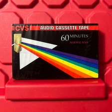 60 Minute Normal Bias Audio Cassette Tape CVS Sealed Brand New Vintage