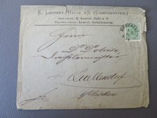 BU 5.2.1881 ab Halle Giebichenstein nach Quellendorf bei C&ouml;then