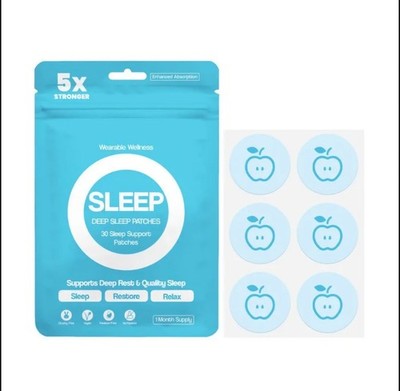 5X Stronger Deep Sleep Patches 30ct Sleep Support 1 Month Supply- Brand NEW
