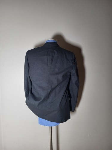 Chaqueta Blazer Abrigo Deportivo Vintage Christian Dior 38R Doble Pecho Carbón - Imagen 5 de 7