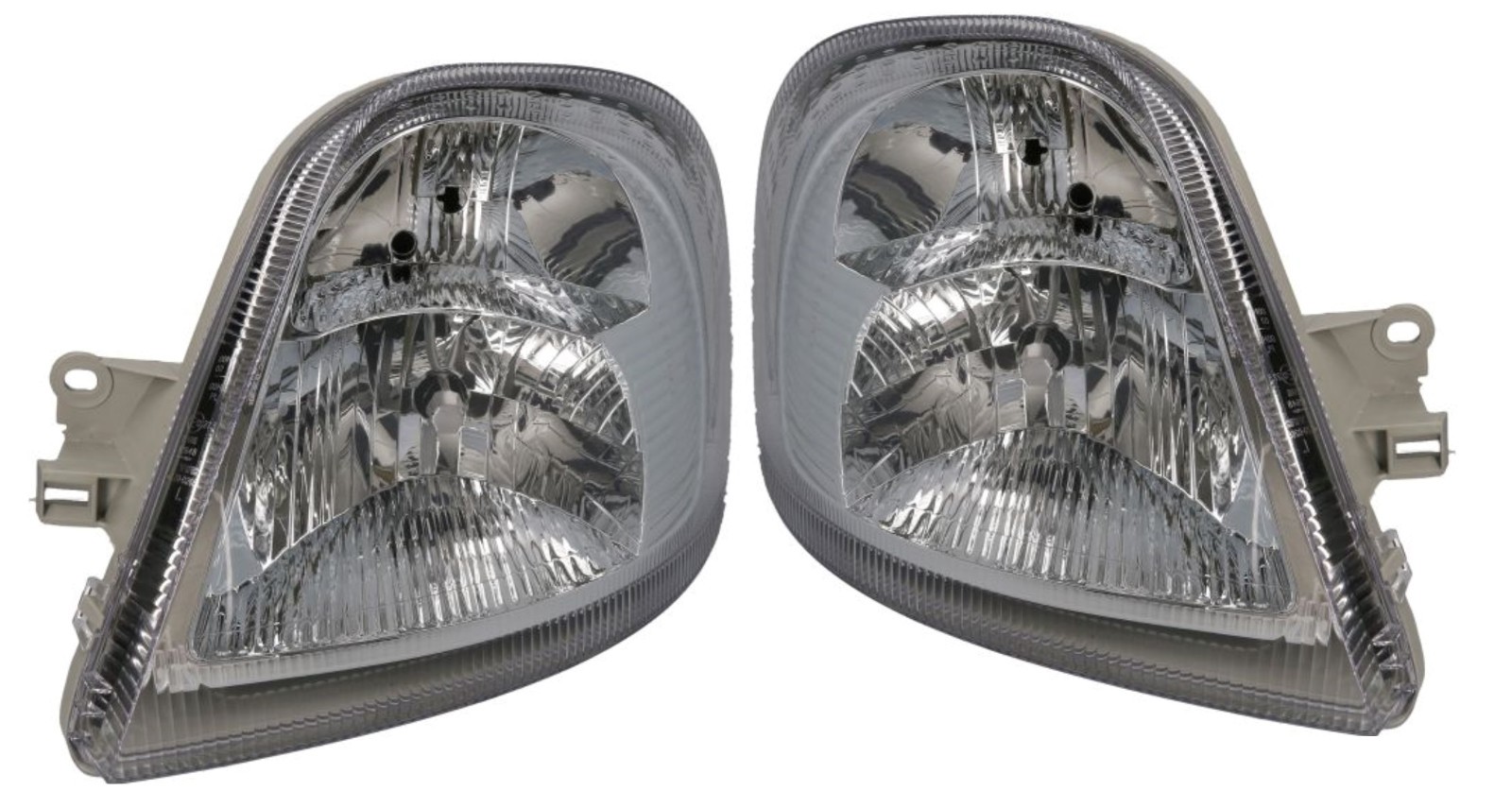 Phares chrome Interstar X70 2004 Ayfar contre l'éclairage faible et feux ternis