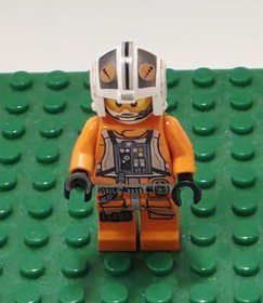 Lego Star Wars Theron Nett Rebel X-Wing Pilot Minifigure SW0544 Minifig 75032