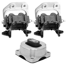 3pcs Engine and Automatic Transmission Mount Set Kit Front Rear Left Right