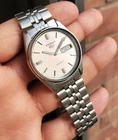 Seiko 1984 White Smooth Sunburst Dial Retro Rare Vintage Automatic 6309 JDM SS