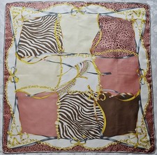 SCARF VINTAGE AUTHENTIC CODELLO LEOPARD ZEBRA...
