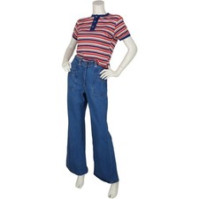 Vintage 70s Flare Bell Bottom Jeans