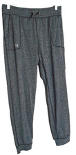 Women's UNDER ARMOUR Heat Gear Joggers Size M Heather Gray