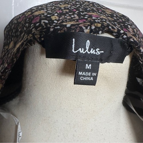 Lulus Women’s Blouse M Free Spirit at Heart Top Bell Sleeve Boho Whimsical Fairy - Picture 12 of 16