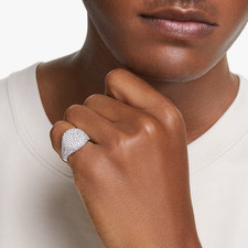 SWAROVSKI BNIB Meteora cocktail ring White, R...